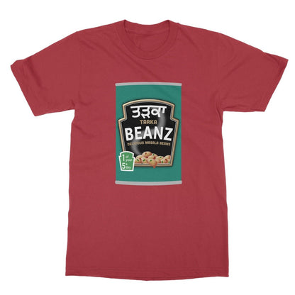 ਤੜਕਾ (Tarka) Beanz Softstyle T-Shirt - ramblingsofasikh