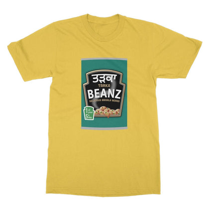 ਤੜਕਾ (Tarka) Beanz Softstyle T-Shirt - ramblingsofasikh