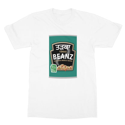 ਤੜਕਾ (Tarka) Beanz Softstyle T-Shirt - ramblingsofasikh