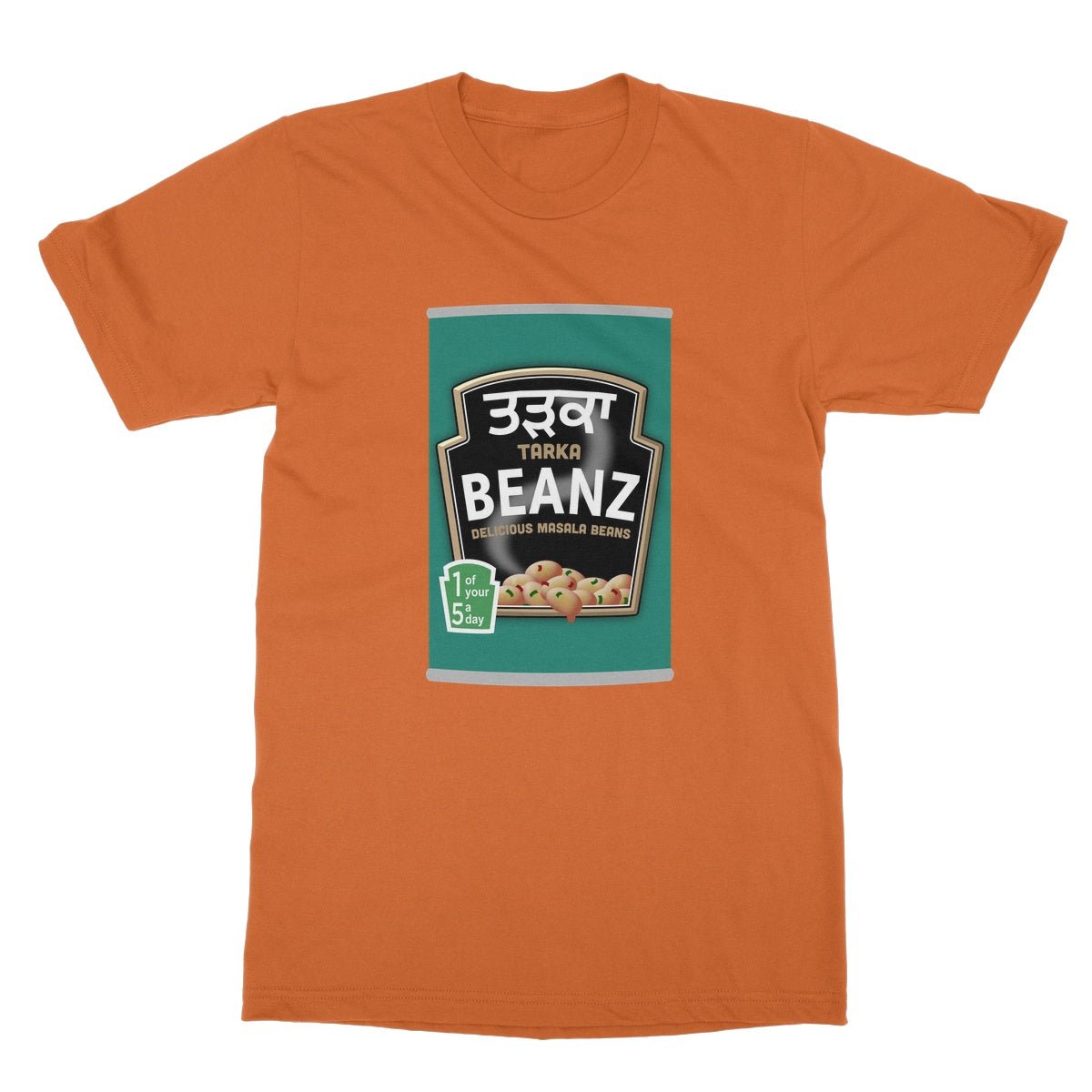 ਤੜਕਾ (Tarka) Beanz Softstyle T-Shirt - ramblingsofasikh
