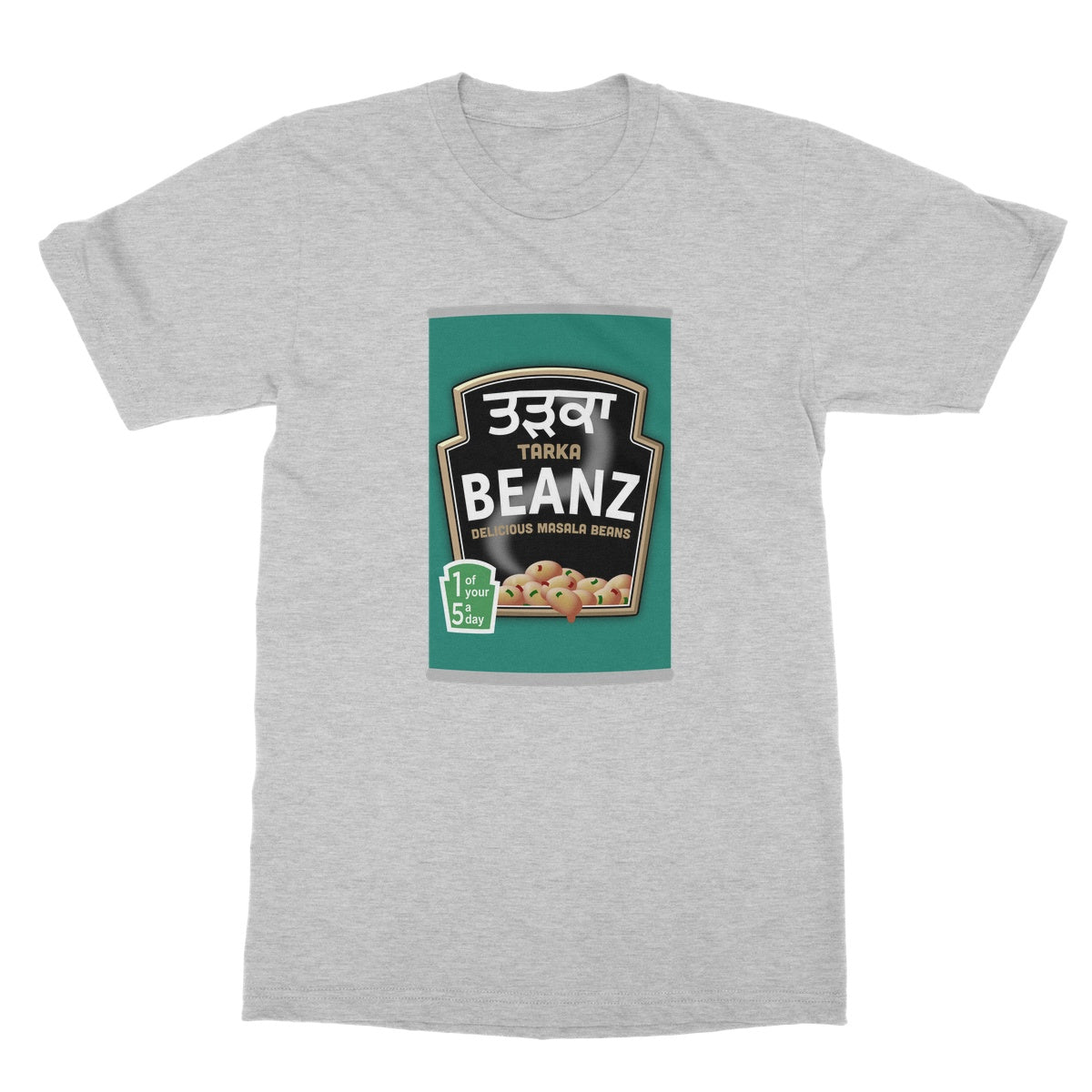 ਤੜਕਾ (Tarka) Beanz Softstyle T-Shirt - ramblingsofasikh