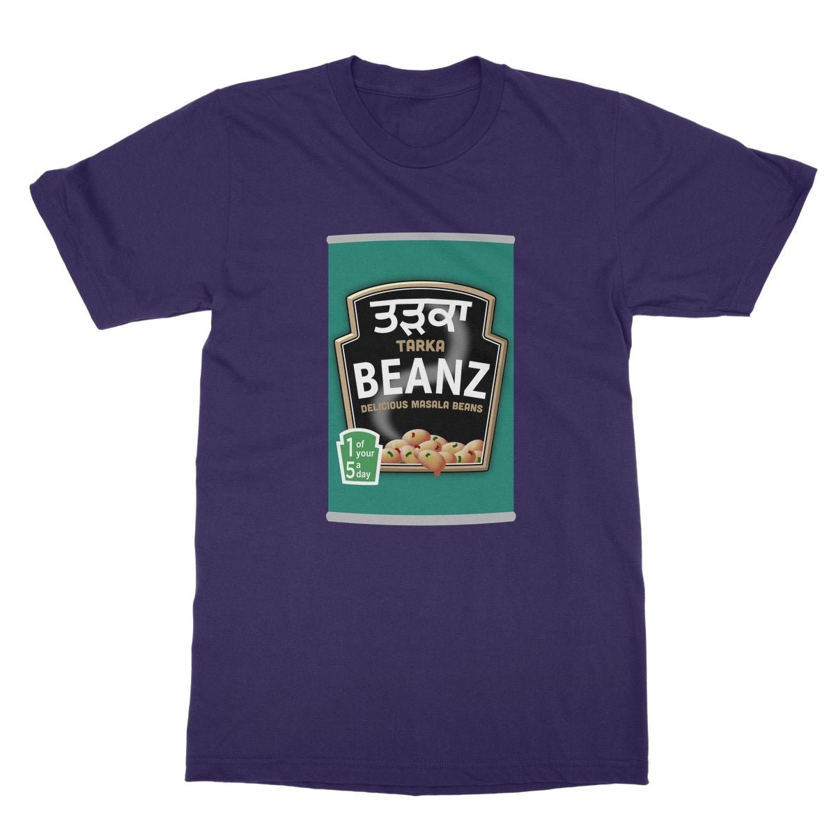 ਤੜਕਾ (Tarka) Beanz Softstyle T-Shirt - ramblingsofasikh
