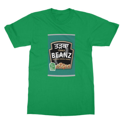 ਤੜਕਾ (Tarka) Beanz Softstyle T-Shirt - ramblingsofasikh