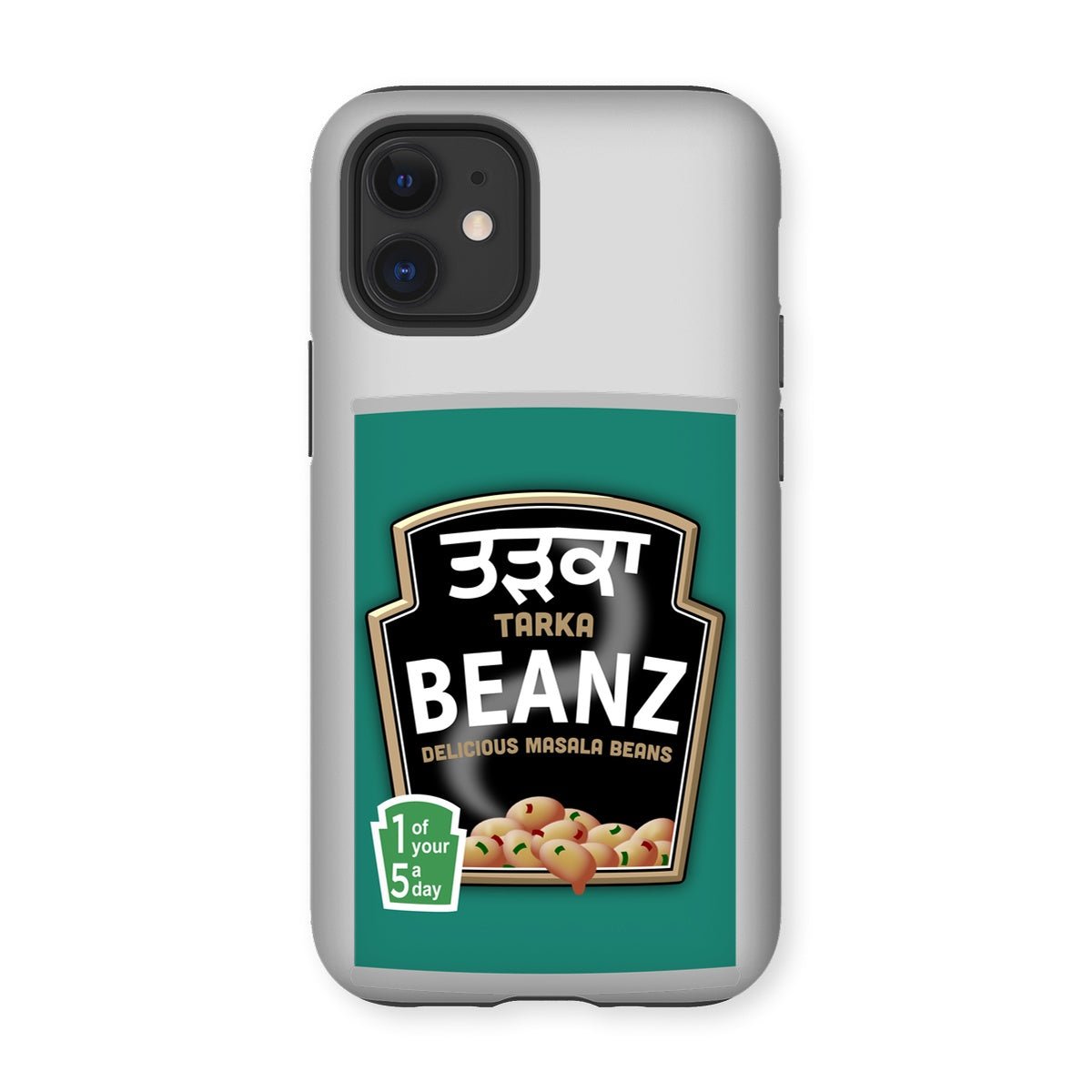 ਤੜਕਾ (Tarka) Beanz Tough Phone Case - ramblingsofasikh