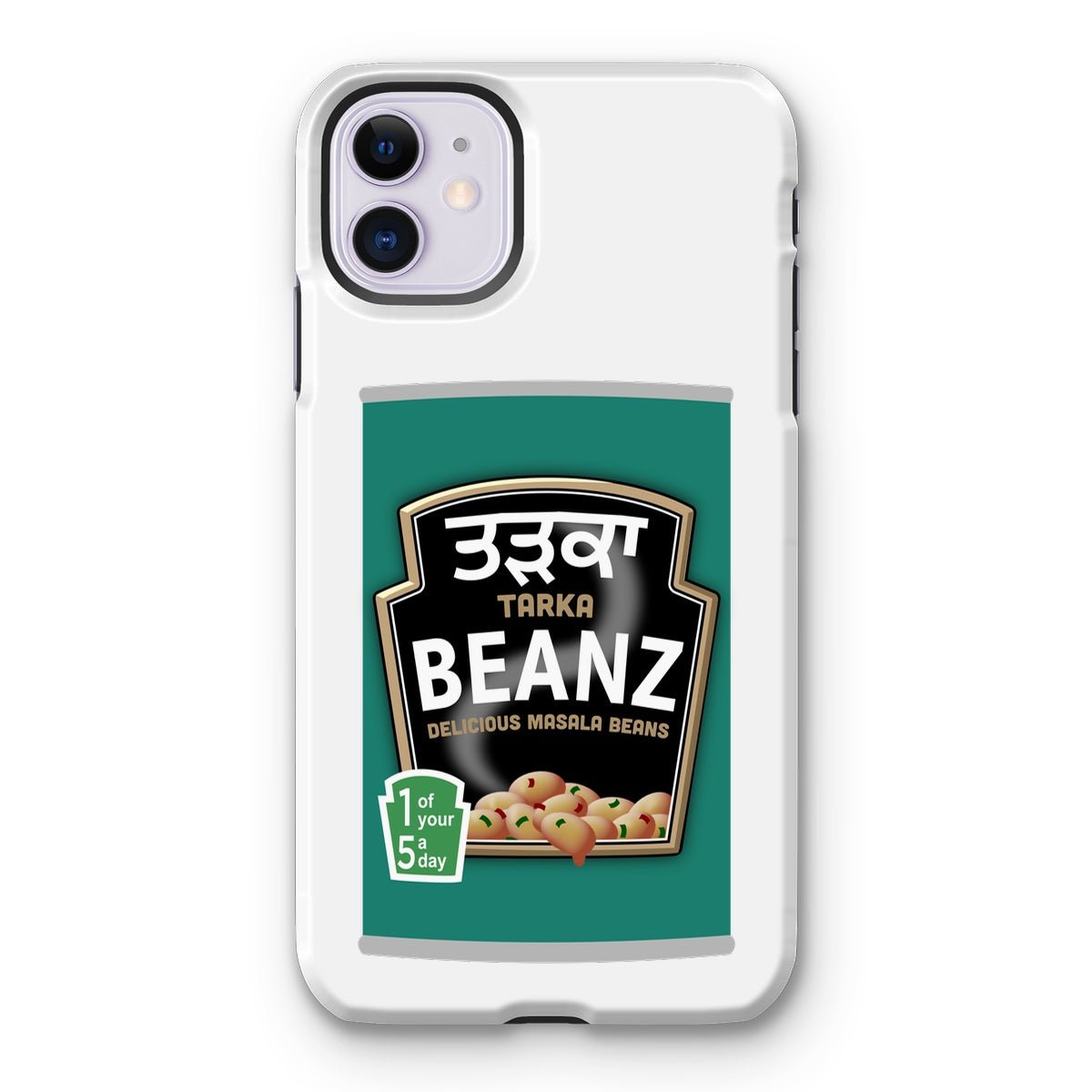 ਤੜਕਾ (Tarka) Beanz Tough Phone Case - ramblingsofasikh