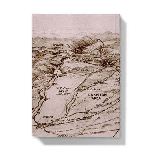 The Areas of Eastern & Western Punjab, 1947. Hardback Journal - ramblingsofasikh