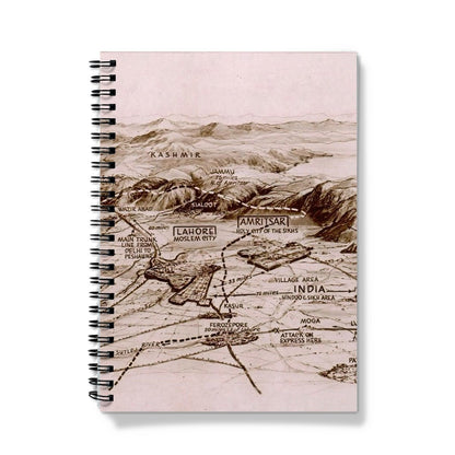 The Areas of Eastern & Western Punjab, 1947. Notebook - ramblingsofasikh
