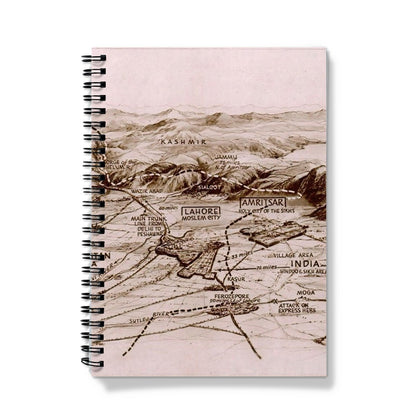 The Areas of Eastern & Western Punjab, 1947. Notebook - ramblingsofasikh