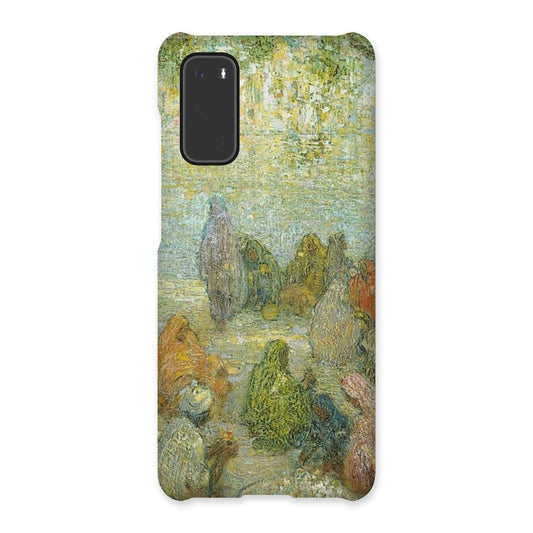 "The Lake by the Golden Temple" - Charles W. Bartlett Snap Phone Case - ramblingsofasikh