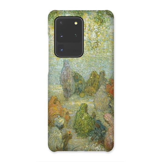 "The Lake by the Golden Temple" - Charles W. Bartlett Snap Phone Case - ramblingsofasikh