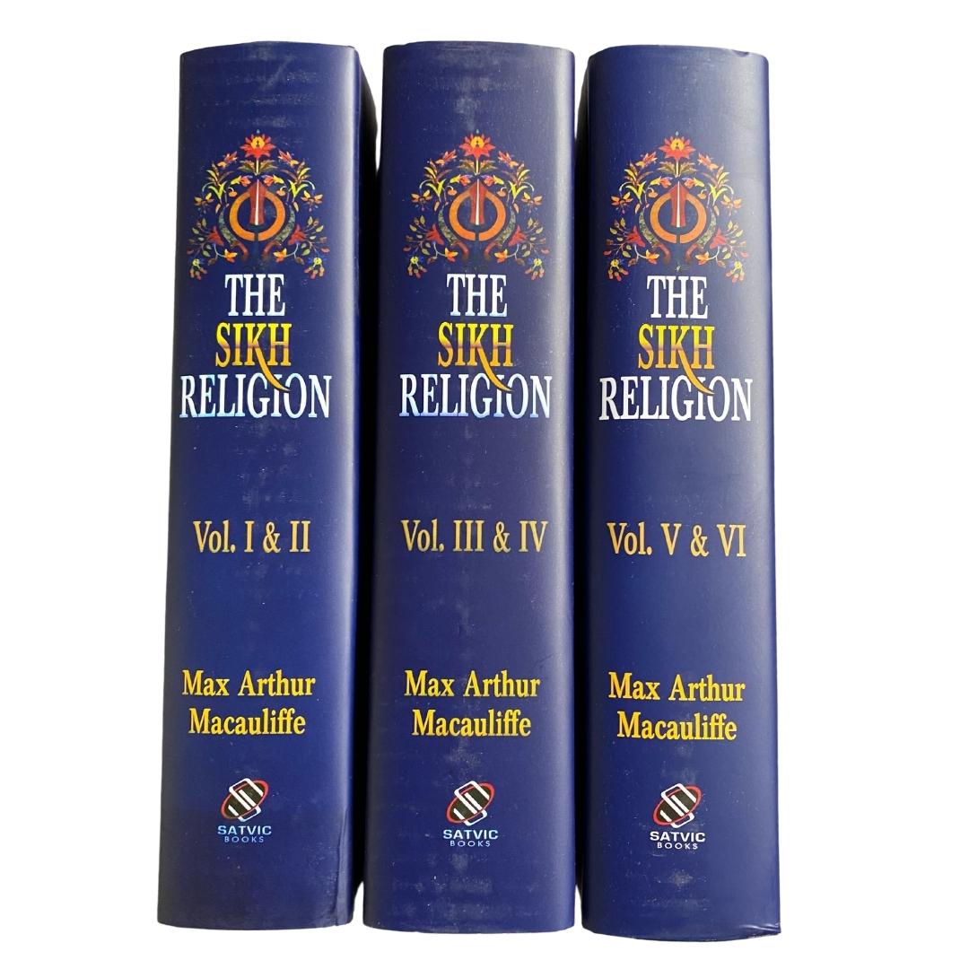The Sikh Religion (6 Vol. Bound in 3) M. A. Macauliffe - ramblingsofasikh
