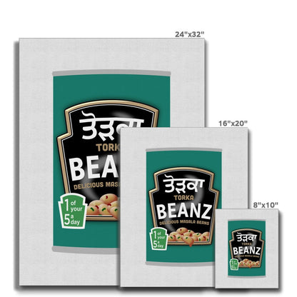 ਤੋੜਕਾ (Torka) Beanz Canvas - ramblingsofasikh