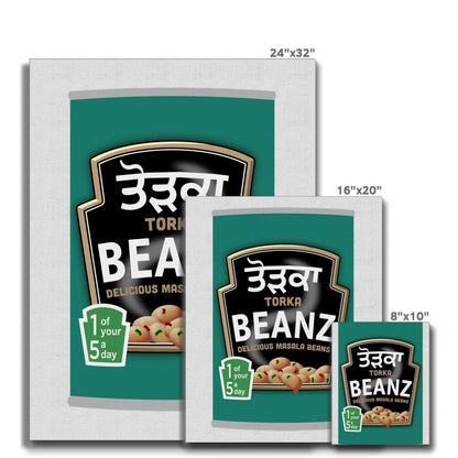 ਤੋੜਕਾ (Torka) Beanz Canvas - ramblingsofasikh
