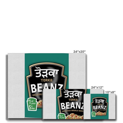 ਤੋੜਕਾ (Torka) Beanz Canvas - ramblingsofasikh