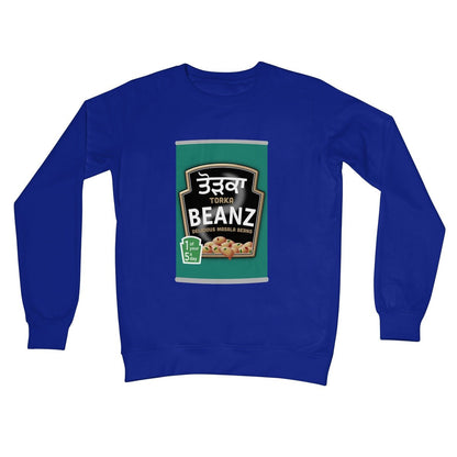 ਤੋੜਕਾ (Torka) Beanz Crew Neck Sweatshirt - ramblingsofasikh