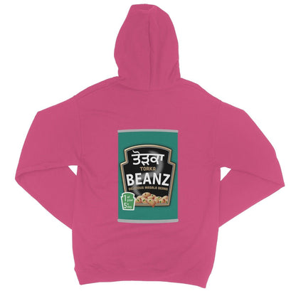 ਤੋੜਕਾ (Torka) Beanz [Design on Reverse] College Hoodie - ramblingsofasikh