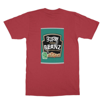 ਤੋੜਕਾ (Torka) Beanz [Design on Reverse] Softstyle T-Shirt - ramblingsofasikh
