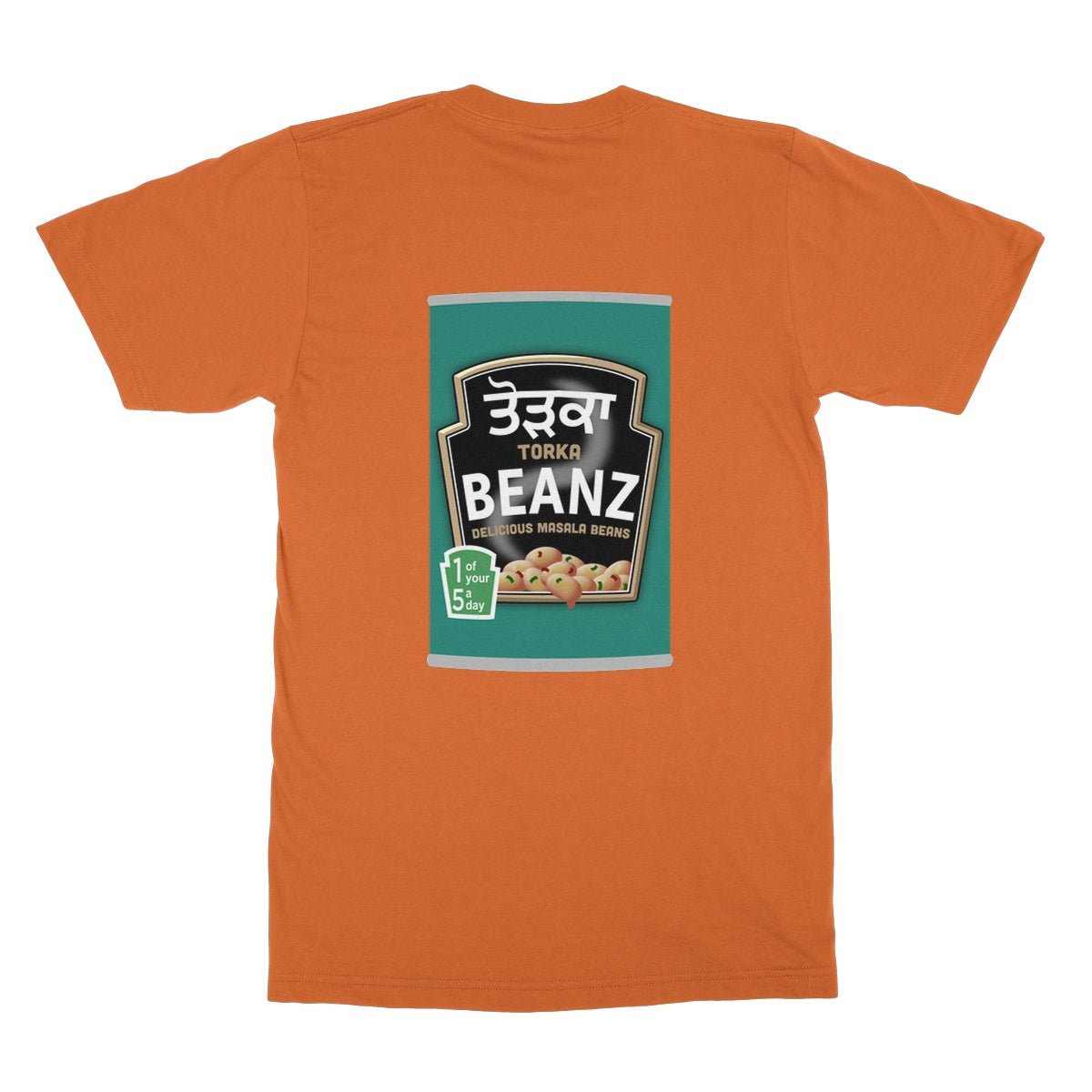 ਤੋੜਕਾ (Torka) Beanz [Design on Reverse] Softstyle T-Shirt - ramblingsofasikh