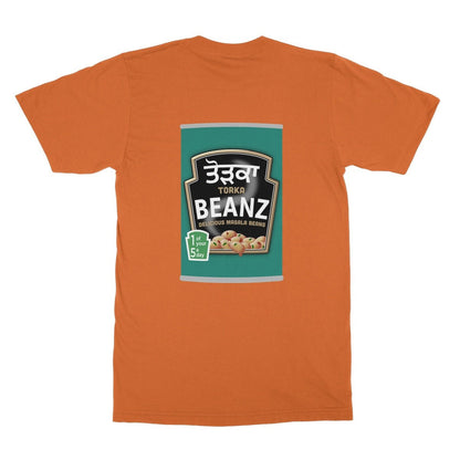 ਤੋੜਕਾ (Torka) Beanz [Design on Reverse] Softstyle T-Shirt - ramblingsofasikh