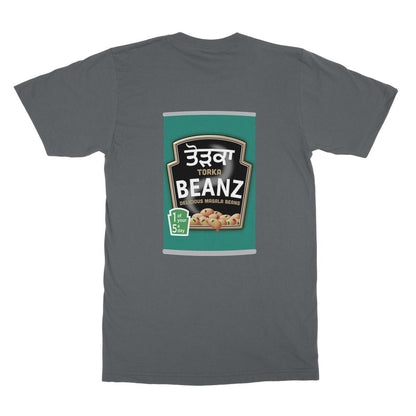 ਤੋੜਕਾ (Torka) Beanz [Design on Reverse] Softstyle T-Shirt - ramblingsofasikh