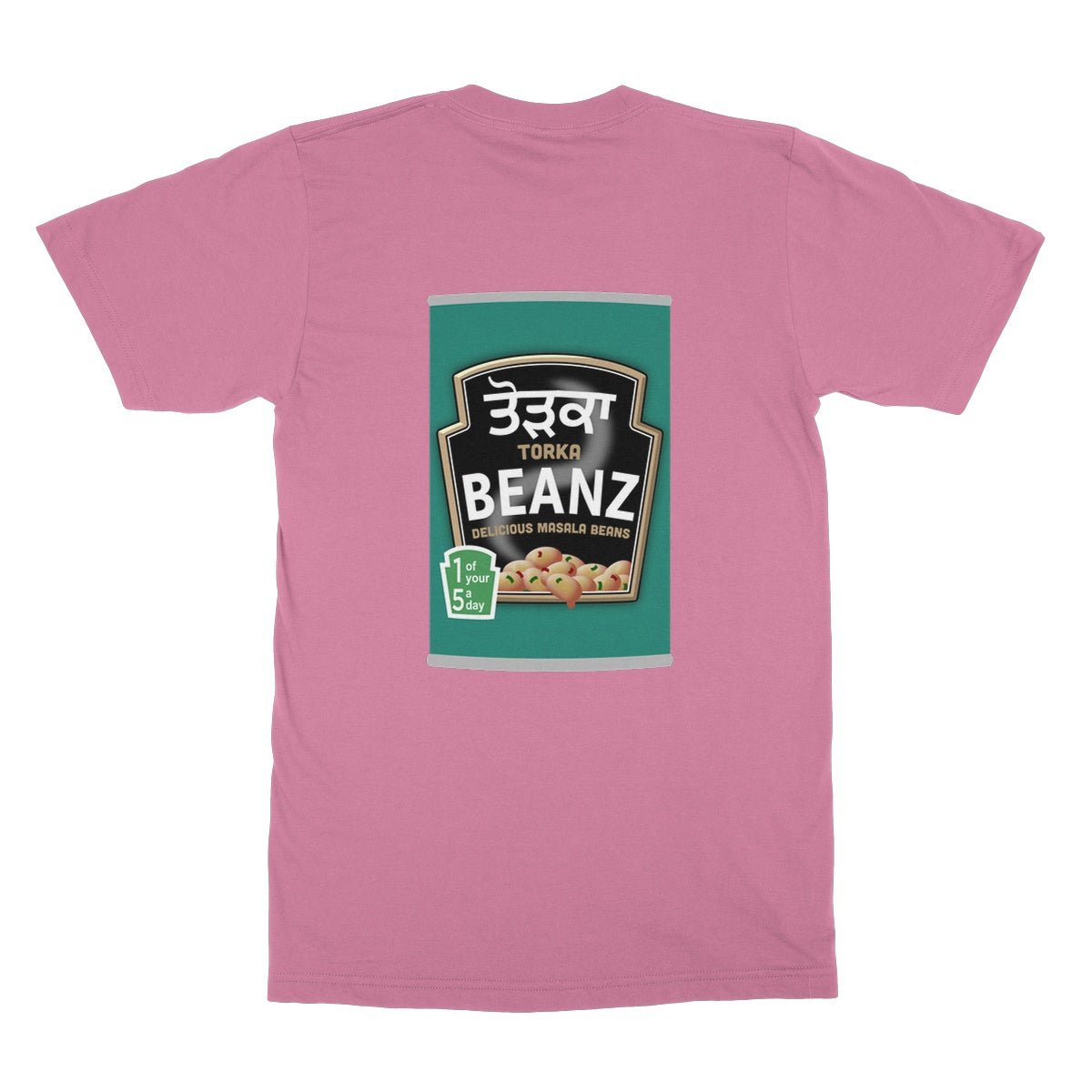 ਤੋੜਕਾ (Torka) Beanz [Design on Reverse] Softstyle T-Shirt - ramblingsofasikh