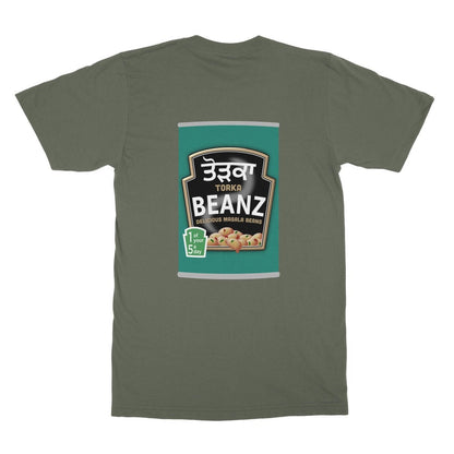 ਤੋੜਕਾ (Torka) Beanz [Design on Reverse] Softstyle T-Shirt - ramblingsofasikh