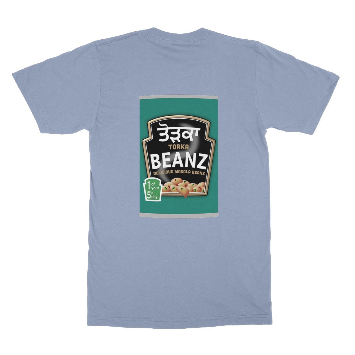 ਤੋੜਕਾ (Torka) Beanz [Design on Reverse] Softstyle T-Shirt - ramblingsofasikh