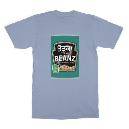 ਤੋੜਕਾ (Torka) Beanz [Design on Reverse] Softstyle T-Shirt - ramblingsofasikh