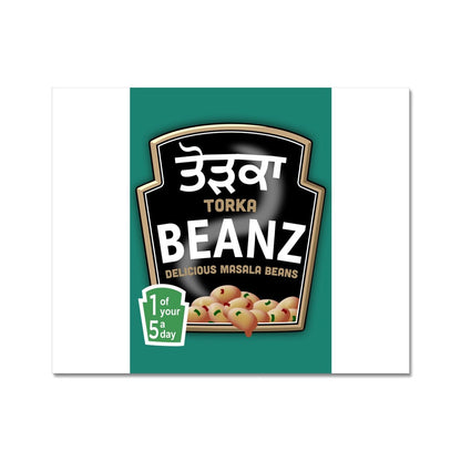 ਤੋੜਕਾ (Torka) Beanz Fine Art Print - ramblingsofasikh