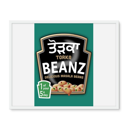 ਤੋੜਕਾ (Torka) Beanz Framed Photo Tile - ramblingsofasikh