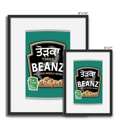 ਤੋੜਕਾ (Torka) Beanz Framed Photo Tile - ramblingsofasikh