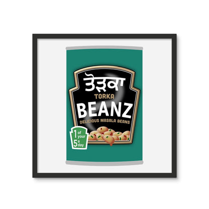 ਤੋੜਕਾ (Torka) Beanz Framed Photo Tile - ramblingsofasikh