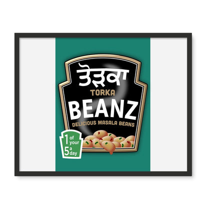 ਤੋੜਕਾ (Torka) Beanz Framed Photo Tile - ramblingsofasikh