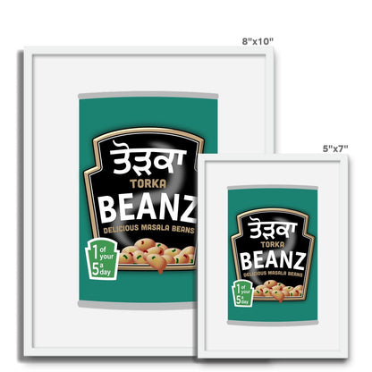 ਤੋੜਕਾ (Torka) Beanz Framed Photo Tile - ramblingsofasikh