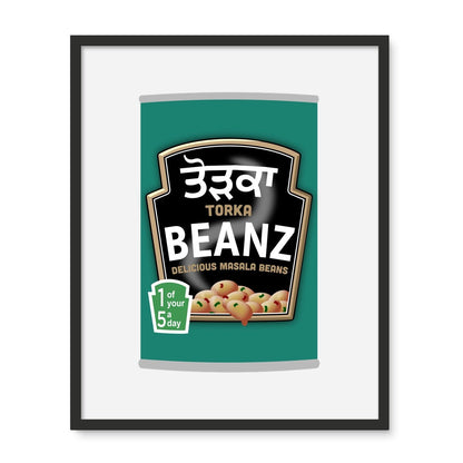ਤੋੜਕਾ (Torka) Beanz Framed Photo Tile - ramblingsofasikh